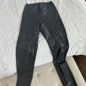 Aritzia vegan leather leggings